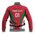 Custom Hungary 2024 Football Baseball Jacket Hajra Magyarok - Wonder Print Shop