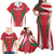 Custom Hungary 2024 Football Family Matching Off Shoulder Maxi Dress and Hawaiian Shirt Hajra Magyarok - Wonder Print Shop