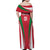 Custom Hungary 2024 Football Family Matching Off Shoulder Maxi Dress and Hawaiian Shirt Hajra Magyarok - Wonder Print Shop