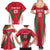 Custom Hungary 2024 Football Family Matching Summer Maxi Dress and Hawaiian Shirt Hajra Magyarok - Wonder Print Shop