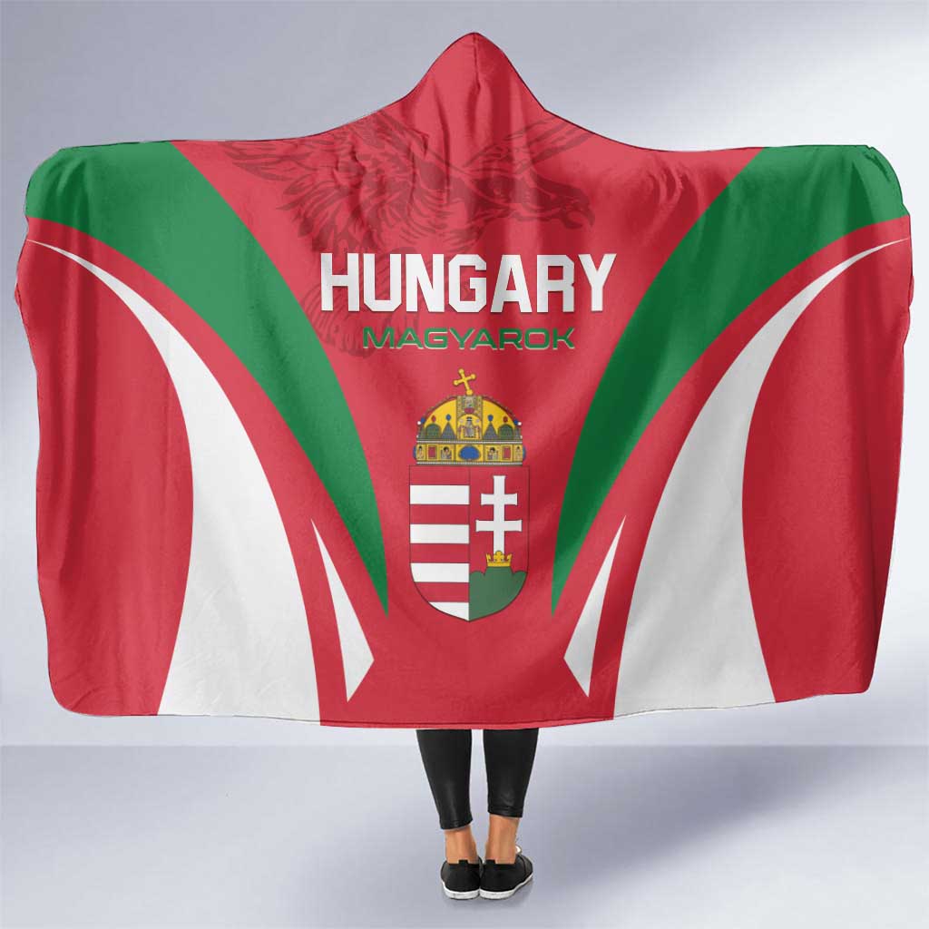 Hungary 2024 Football Hooded Blanket Hajra Magyarok