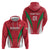 Custom Hungary 2024 Football Hoodie Hajra Magyarok - Wonder Print Shop