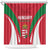 Hungary 2024 Football Shower Curtain Hajra Magyarok