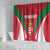 Hungary 2024 Football Shower Curtain Hajra Magyarok