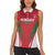 Custom Hungary 2024 Football Women Sleeveless Polo Shirt Hajra Magyarok - Wonder Print Shop