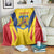 Romania 2024 Football Blanket Come On Tricolorii