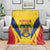 Romania 2024 Football Blanket Come On Tricolorii