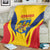 Romania 2024 Football Blanket Come On Tricolorii