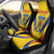 Romania 2024 Football Car Seat Cover Come On Tricolorii - Wonder Print Shop