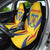 Romania 2024 Football Car Seat Cover Come On Tricolorii - Wonder Print Shop