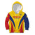 Custom Romania 2024 Football Kid Hoodie Come On Tricolorii - Wonder Print Shop