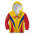 Custom Romania 2024 Football Kid Hoodie Come On Tricolorii - Wonder Print Shop