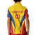 Custom Romania 2024 Football Kid Polo Shirt Come On Tricolorii - Wonder Print Shop