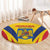 Romania 2024 Football Round Carpet Come On Tricolorii