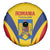 Romania 2024 Football Spare Tire Cover Come On Tricolorii - Wonder Print Shop