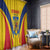 Romania 2024 Football Window Curtain Come On Tricolorii - Wonder Print Shop