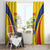 Romania 2024 Football Window Curtain Come On Tricolorii - Wonder Print Shop