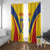 Romania 2024 Football Window Curtain Come On Tricolorii - Wonder Print Shop