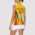 Custom Romania 2024 Football Women Sleeveless Polo Shirt Come On Tricolorii - Wonder Print Shop