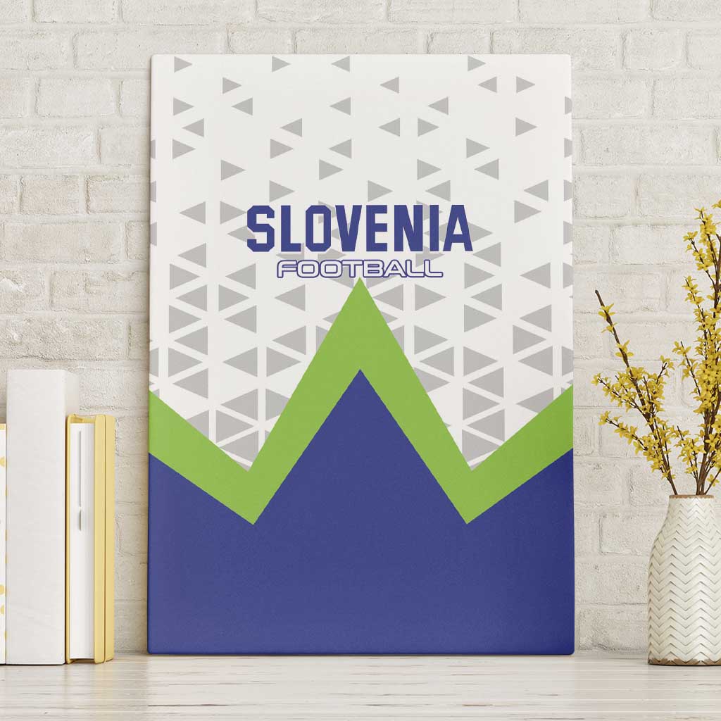 Slovenia 2024 Football Canvas Wall Art Slovenija Go Champions - Wonder Print Shop