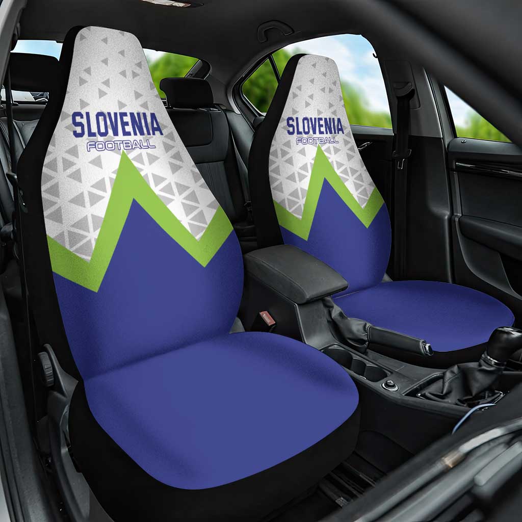 Slovenia 2024 Football Car Seat Cover Slovenija Go Champions - Wonder Print Shop