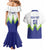 Custom Slovenia 2024 Football Couples Matching Mermaid Dress and Hawaiian Shirt Slovenija Go Champions - Wonder Print Shop