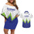 Custom Slovenia 2024 Football Couples Matching Off Shoulder Short Dress and Hawaiian Shirt Slovenija Go Champions - Wonder Print Shop