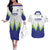 Custom Slovenia 2024 Football Couples Matching Off The Shoulder Long Sleeve Dress and Hawaiian Shirt Slovenija Go Champions - Wonder Print Shop