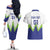 Custom Slovenia 2024 Football Couples Matching Off The Shoulder Long Sleeve Dress and Hawaiian Shirt Slovenija Go Champions - Wonder Print Shop