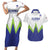 Custom Slovenia 2024 Football Couples Matching Short Sleeve Bodycon Dress and Hawaiian Shirt Slovenija Go Champions - Wonder Print Shop