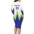 Custom Slovenia 2024 Football Family Matching Long Sleeve Bodycon Dress and Hawaiian Shirt Slovenija Go Champions - Wonder Print Shop