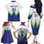 Custom Slovenia 2024 Football Family Matching Off The Shoulder Long Sleeve Dress and Hawaiian Shirt Slovenija Go Champions - Wonder Print Shop