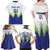 Custom Slovenia 2024 Football Family Matching Off Shoulder Maxi Dress and Hawaiian Shirt Slovenija Go Champions - Wonder Print Shop