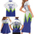 Custom Slovenia 2024 Football Family Matching Short Sleeve Bodycon Dress and Hawaiian Shirt Slovenija Go Champions - Wonder Print Shop