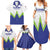 Custom Slovenia 2024 Football Family Matching Summer Maxi Dress and Hawaiian Shirt Slovenija Go Champions - Wonder Print Shop