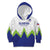 Custom Slovenia 2024 Football Kid Hoodie Slovenija Go Champions - Wonder Print Shop