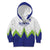 Custom Slovenia 2024 Football Kid Hoodie Slovenija Go Champions - Wonder Print Shop