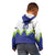 Custom Slovenia 2024 Football Kid Hoodie Slovenija Go Champions - Wonder Print Shop