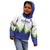 Custom Slovenia 2024 Football Kid Hoodie Slovenija Go Champions - Wonder Print Shop