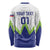 Custom Slovenia 2024 Football Long Sleeve Shirt Slovenija Go Champions - Wonder Print Shop