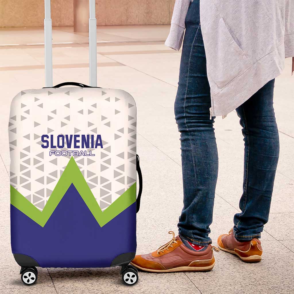 Slovenia 2024 Football Luggage Cover Slovenija Go Champions - Wonder Print Shop