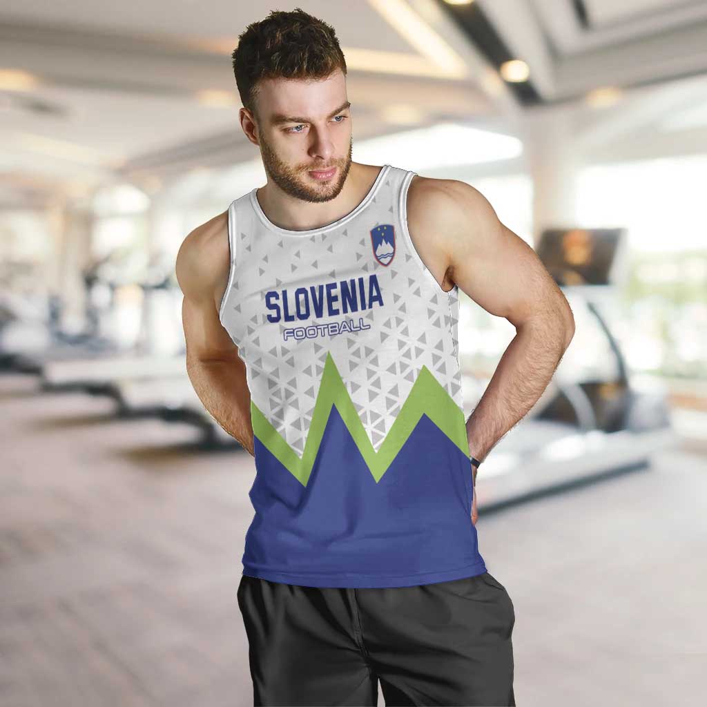 Custom Slovenia 2024 Football Men Tank Top Slovenija Go Champions - Wonder Print Shop