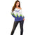 Custom Slovenia 2024 Football Off Shoulder Sweater Slovenija Go Champions - Wonder Print Shop