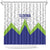 Slovenia 2024 Football Shower Curtain Slovenija Go Champions