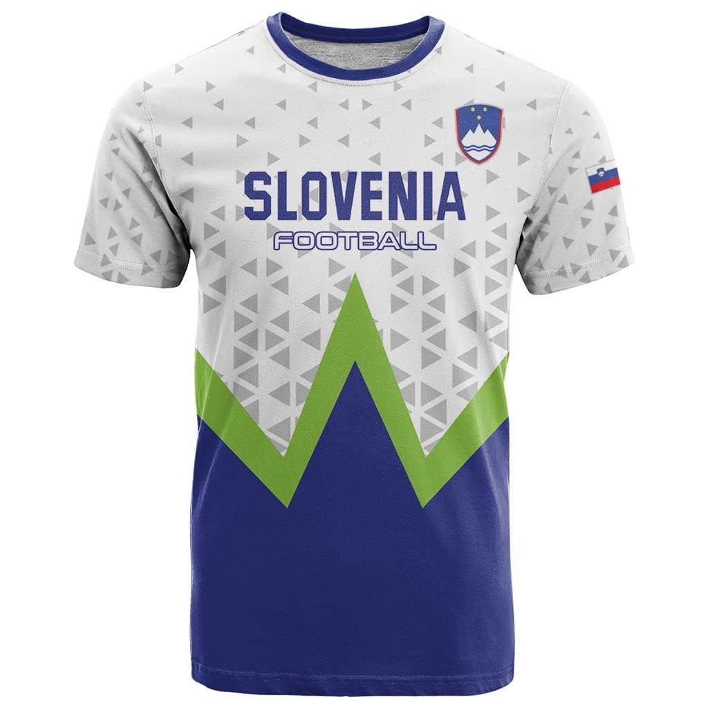 Custom Slovenia 2024 Football T Shirt Slovenija Go Champions