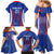 Custom Slovakia 2024 Football Family Matching Mermaid Dress and Hawaiian Shirt Slovenska Sokoli - Wonder Print Shop