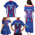 Custom Slovakia 2024 Football Family Matching Puletasi and Hawaiian Shirt Slovenska Sokoli - Wonder Print Shop