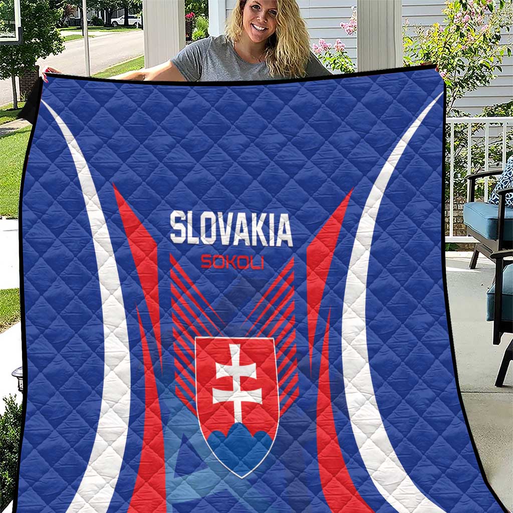 Slovakia 2024 Football Quilt Slovenska Sokoli