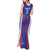 Custom Slovakia 2024 Football Tank Maxi Dress Slovenska Sokoli - Wonder Print Shop