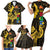 Enkutatash Eritrea New Year Family Matching Short Sleeve Bodycon Dress and Hawaiian Shirt Eritrean Camel African Pattern - Wonder Print Shop